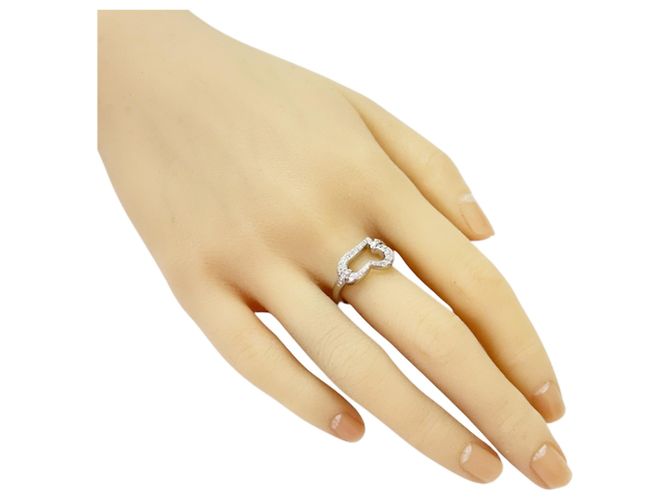 Piaget Ring Herzband aus 18K Weißgold - Ansicht 2