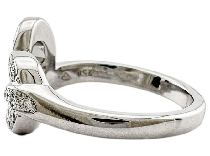 Piaget Ring Herzband aus 18K Weißgold - Ansicht 4