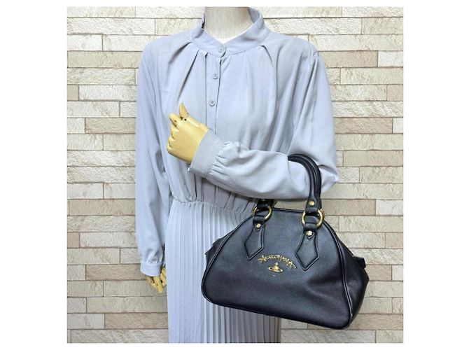 Borsa Vivienne Westwood Divina Nero - vista 2