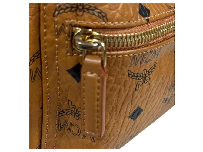 MCM Stark Mini Visetos Rucksack Braun - Ansicht 11