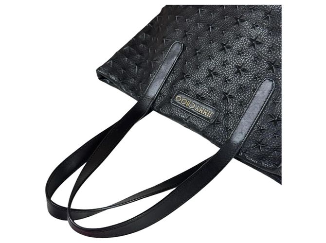 Borsa Tote Sophia Small con stella embossed Jimmy Choo Nero - vista 13
