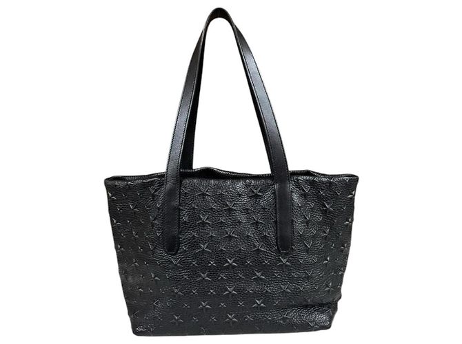 Borsa Tote Sophia Small con stella embossed Jimmy Choo Nero - vista 3
