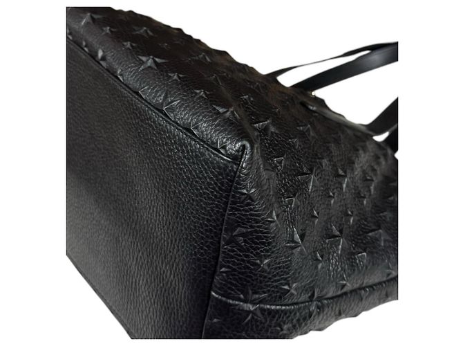 Borsa Tote Sophia Small con stella embossed Jimmy Choo Nero - vista 9