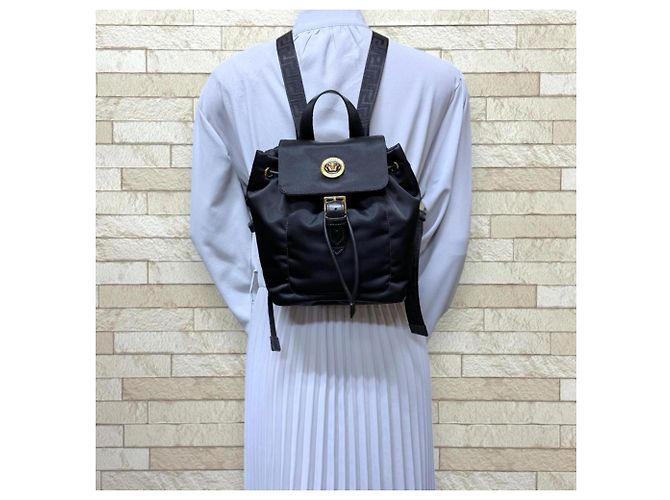 Versace Mini-Rucksack - La Medusa Schwarz - Ansicht 2