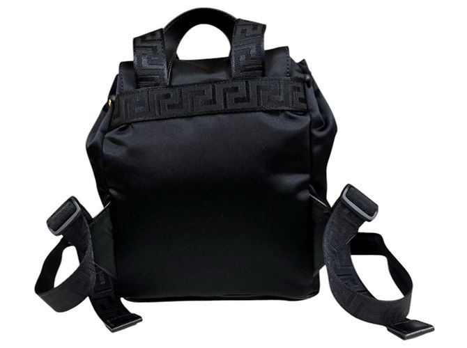 Versace Mini-Rucksack - La Medusa Schwarz - Ansicht 3