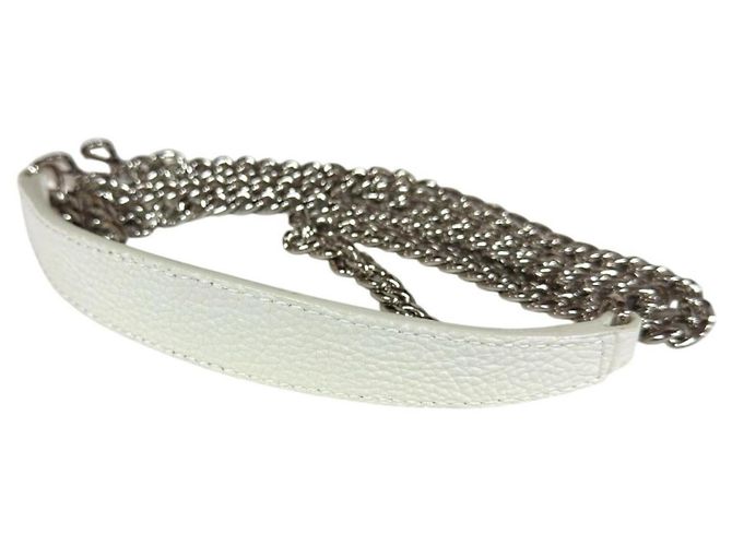 Borsa a tracolla Jimmy Choo Star Studded Bianco - vista 12