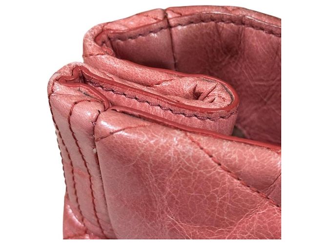 Borsa a tracolla Miu Miu in pelle rosa - vista 12