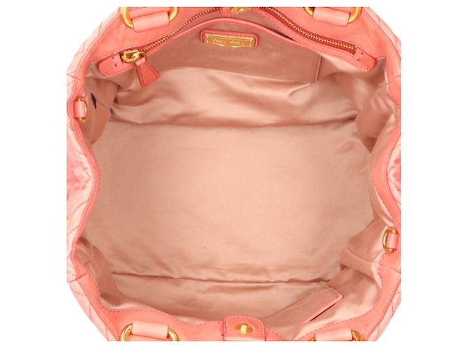 Borsa a tracolla Miu Miu in pelle rosa - vista 7