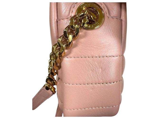 Borsa Camera Burberry Small Laura Rosa - vista 12