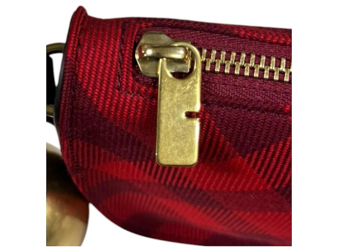 Burberry Shield Sling Mini Schultertasche Rot - Ansicht 12