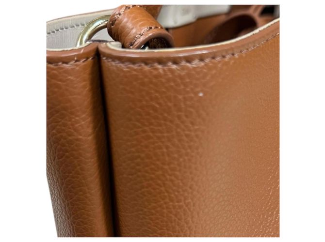 Chloé Chloe Sense Small East-West Tote Shoulder Bag Marrone - vista 12