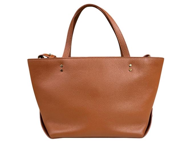 Chloé Chloe Sense Small East-West Tote Shoulder Bag Marrone - vista 3