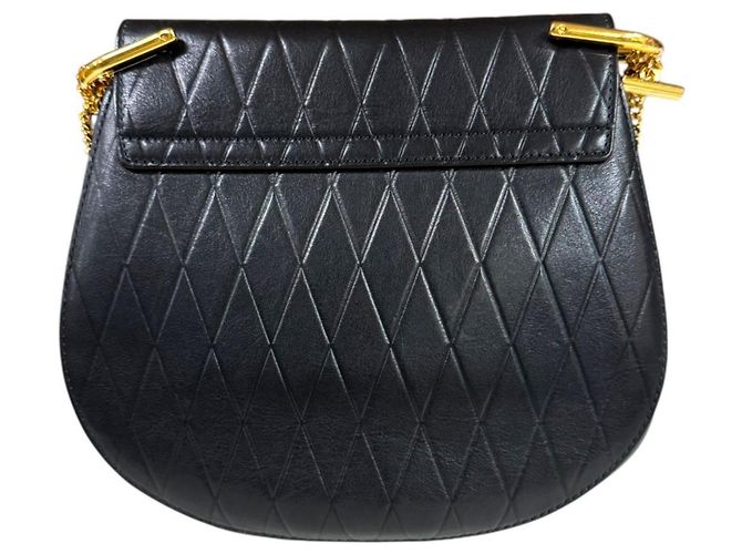 Bolsa de Ombro Chloé Drew Preto - vista 3