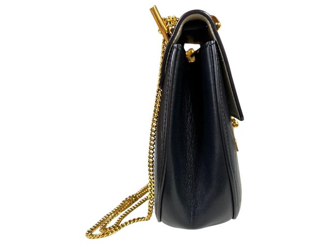 Bolsa de Ombro Chloé Drew Preto - vista 4