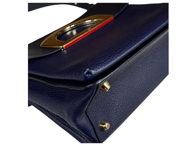Borsa a tracolla Christian Louboutin Passage Blu navy - vista 10