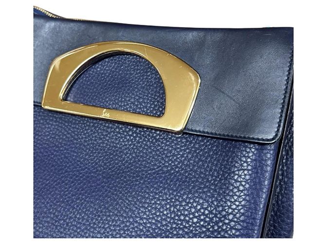 Borsa a tracolla Christian Louboutin Passage Blu navy - vista 12