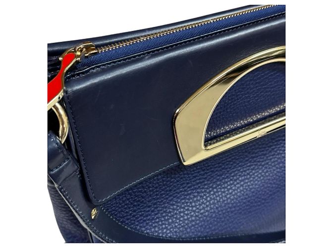 Borsa a tracolla Christian Louboutin Passage Blu navy - vista 13