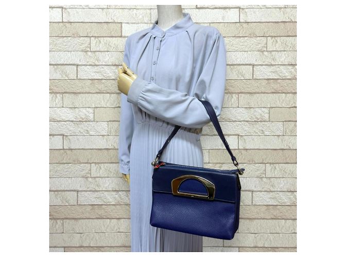 Borsa a tracolla Christian Louboutin Passage Blu navy - vista 2