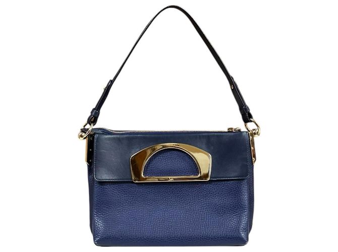 Borsa a tracolla Christian Louboutin Passage Blu navy - vista 3