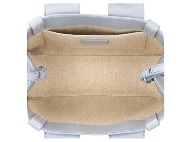 Woody Bolsa de ombro Chloé em couro azul - vista 7