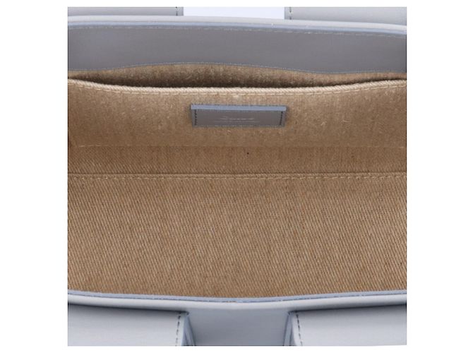 Woody Bolsa de ombro Chloé em couro azul - vista 8