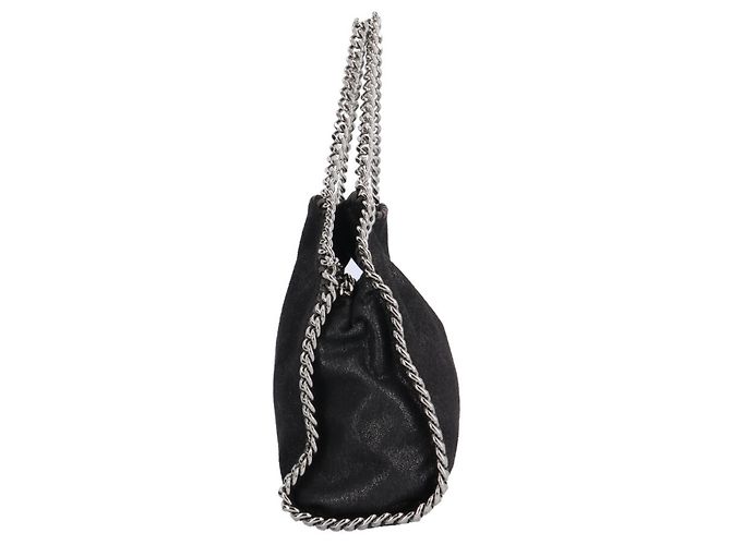 Stella Mc Cartney Stella McCartney Borsa Mini Tote Falabella Nero - vista 4