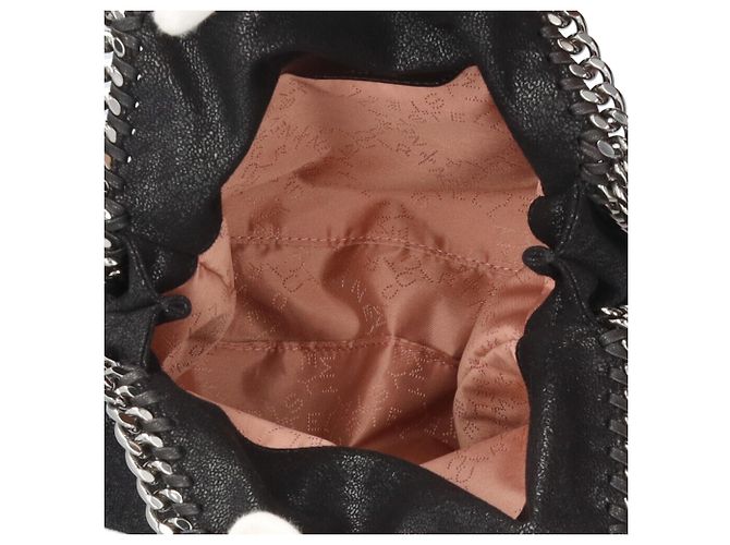 Stella Mc Cartney Stella McCartney Borsa Mini Tote Falabella Nero - vista 6