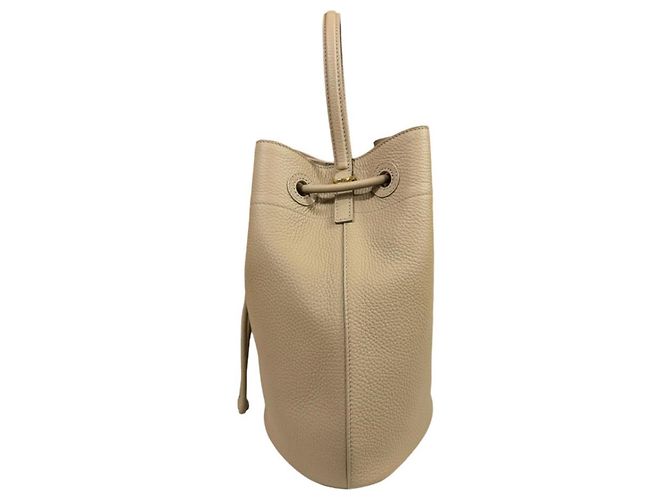 Borsa a Secchiello con Coulisse Burberry Beige - vista 5