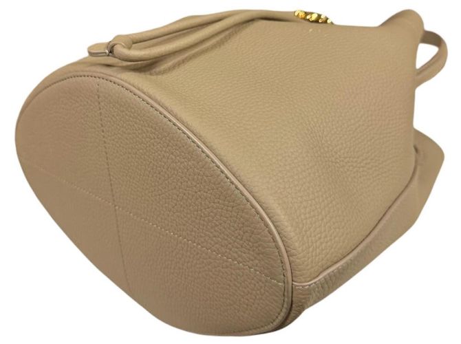 Borsa a Secchiello con Coulisse Burberry Beige - vista 6