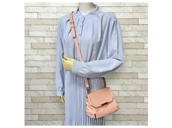 Bolso de hombro Alexander Wang Marion Rosa Beige - vista 2