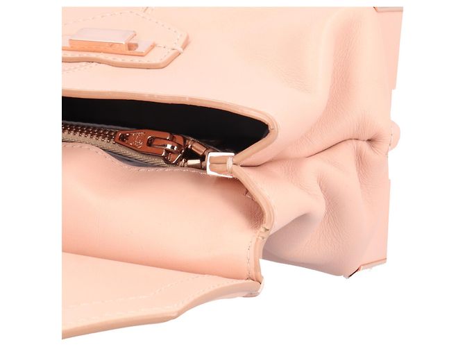 Bolso de hombro Alexander Wang Marion Rosa Beige - vista 8
