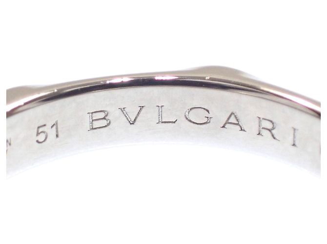 Bulgari Bvlgari Infinito Ehering aus Platin - Ansicht 8
