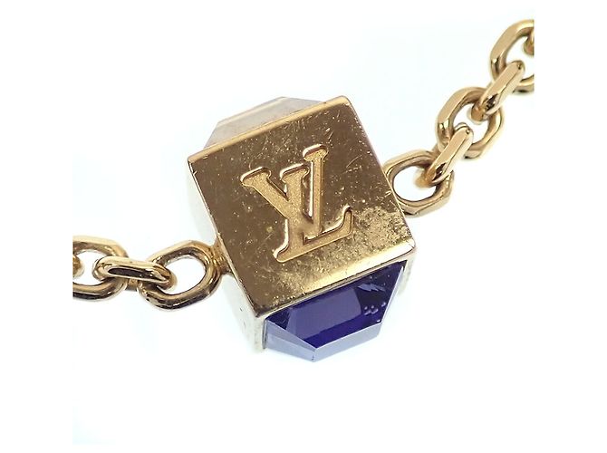 Collar Gamble Louis Vuitton chapado en oro Dorado - vista 4