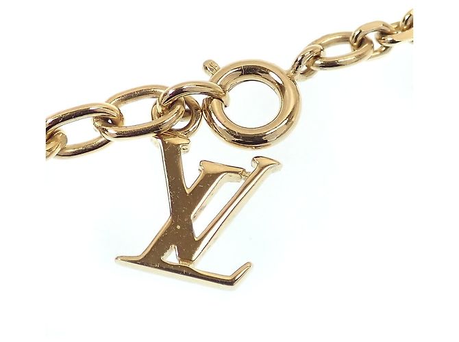 Collar Gamble Louis Vuitton chapado en oro Dorado - vista 6