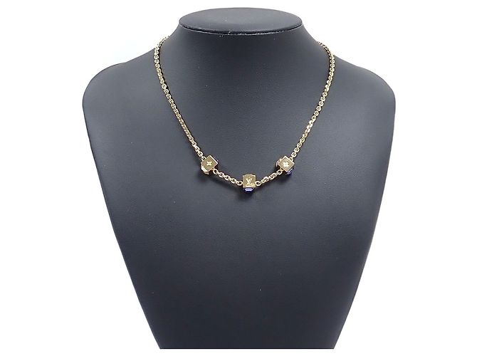 Collar Gamble Louis Vuitton chapado en oro Dorado - vista 8