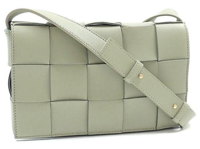 Borsa a tracolla Bottega Veneta Cassette Marrone - vista 2