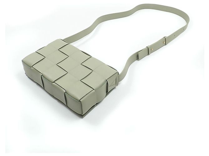 Borsa a tracolla Bottega Veneta Cassette Marrone - vista 3
