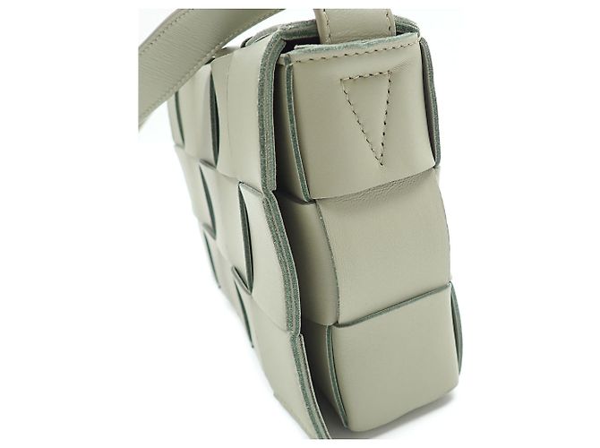 Borsa a tracolla Bottega Veneta Cassette Marrone - vista 4