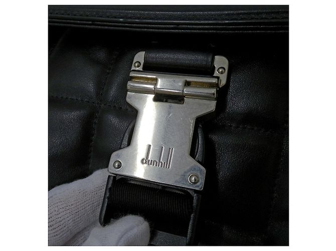 Alfred Dunhill Borsa a tracolla in pelle Dunhill Nero - vista 13