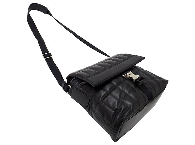 Alfred Dunhill Borsa a tracolla in pelle Dunhill Nero - vista 4
