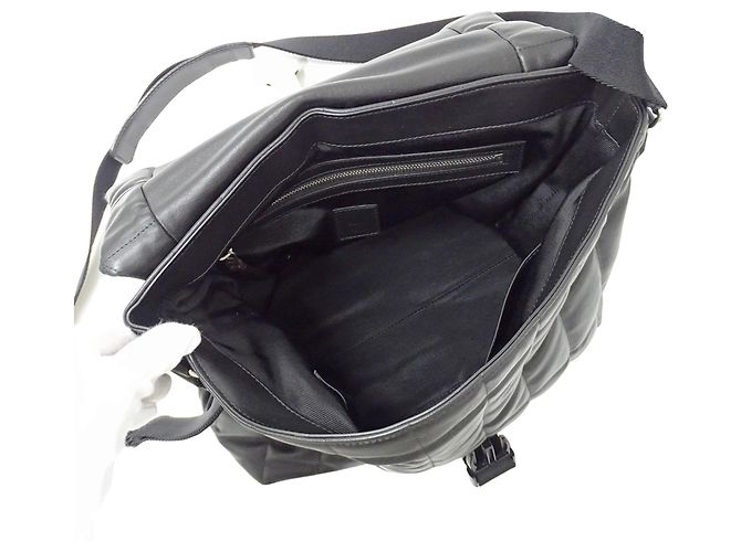 Alfred Dunhill Borsa a tracolla in pelle Dunhill Nero - vista 5