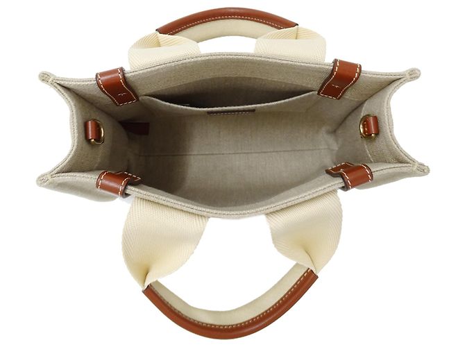 mala Chloé Woody Small Marrom - vista 6