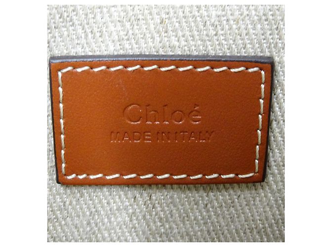 mala Chloé Woody Small Marrom - vista 7