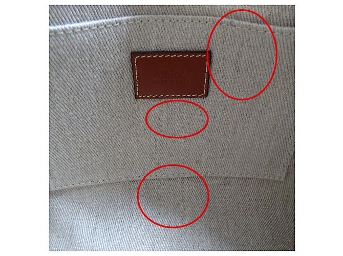 mala Chloé Woody Small Marrom - vista 9