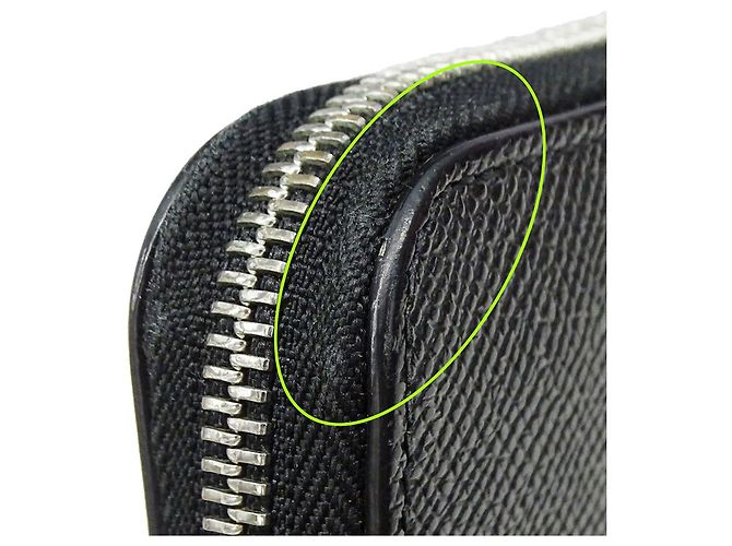 Burberry Black Leather Long Wallet - view 11