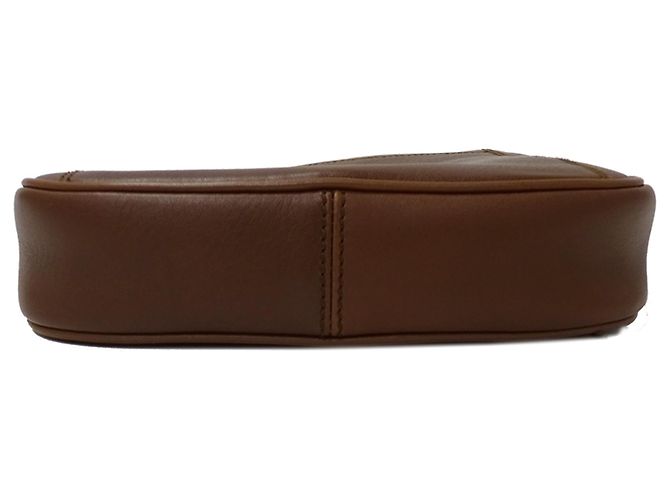 Gancini Borsa a mano in pelle marrone Salvatore Ferragamo - vista 3