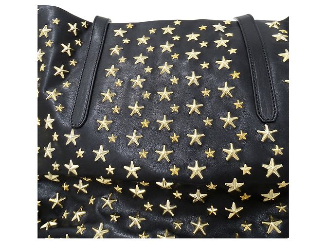 Borsa Tote Jimmy Choo in pelle nera Nero - vista 12