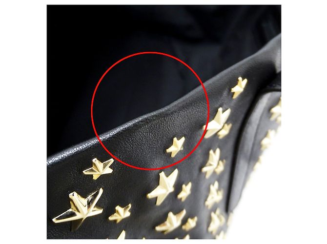 Borsa Tote Jimmy Choo in pelle nera Nero - vista 13