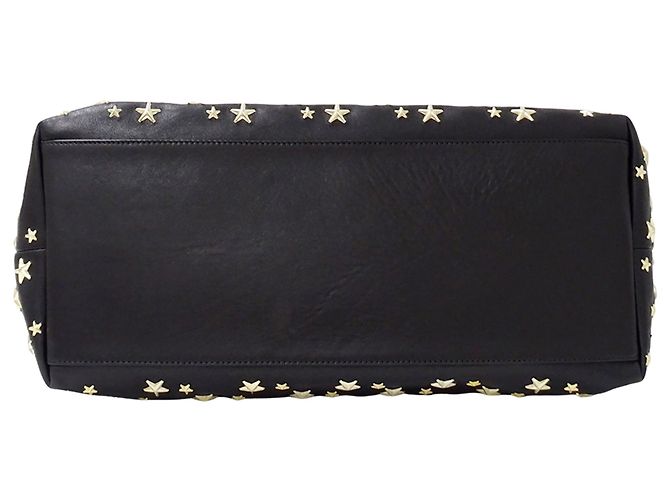 Borsa Tote Jimmy Choo in pelle nera Nero - vista 3