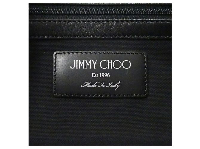 Borsa Tote Jimmy Choo in pelle nera Nero - vista 6